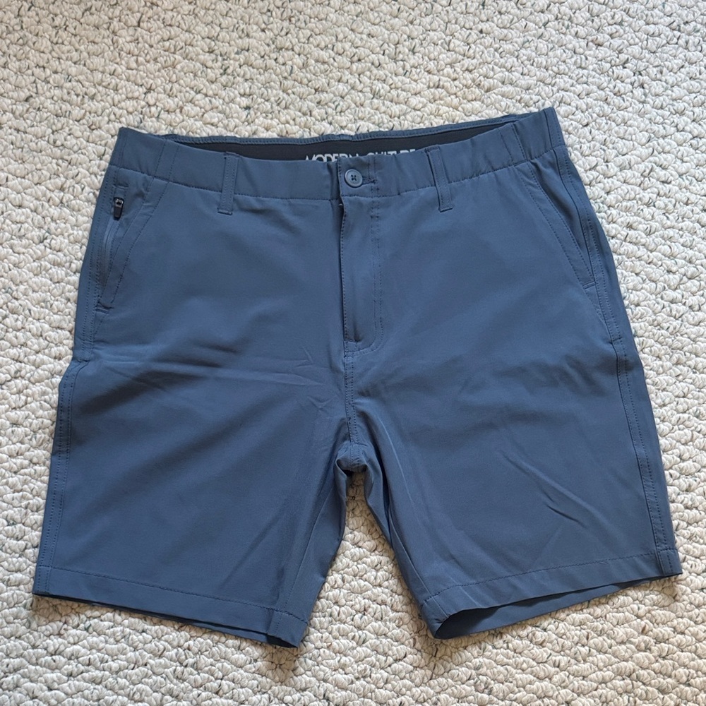 Men's Blue Golf Shorts